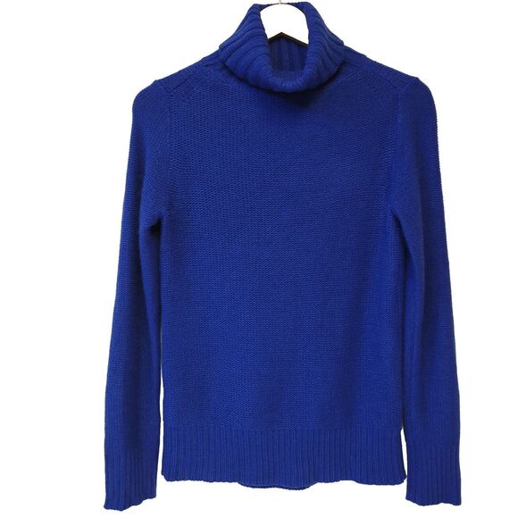 J.Crew Turtleneck Knitted Navy Blue Sz S Women Sweater - Picture 4 of 8